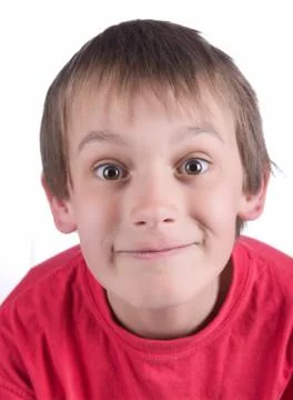 Close up of a boy Stock Photos