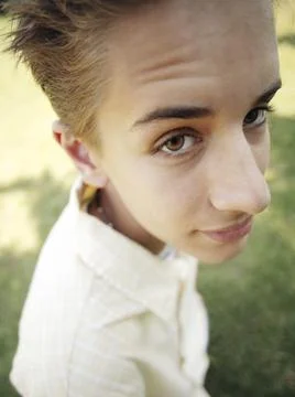 Close-Up Of Boys Face Stock Photos