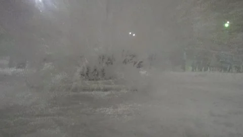 Close-Up Of The Braking On The ice skating Stock Footage 146344278