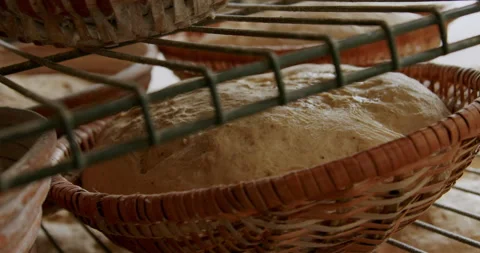 Close-up of bread at a bakery 4K. Stock Footage 221562541