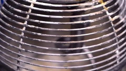 Close-up for bread making process by using flour mixing machine in the factory Video stock 170737152