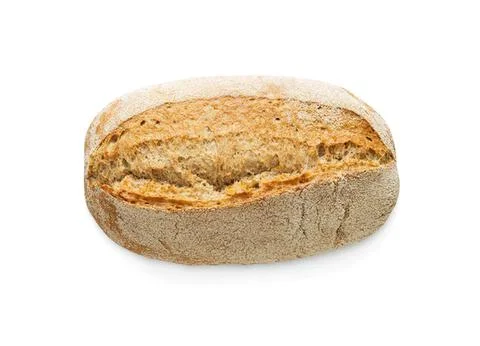 Close-up of a bread roll with a soft crust and filling Stock Photos