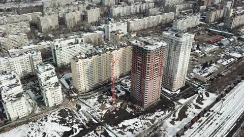 A close up of a brick building Stock Footage 136650908
