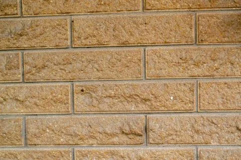 A close up of a brick building Stock Photos