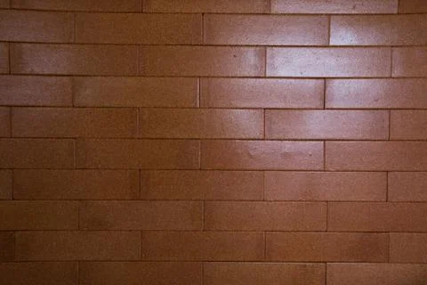 Close up of a brick-wall orange Stock Photos