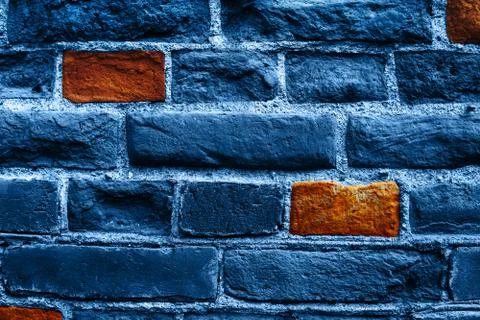 Close up of brick wall. Stock Photos