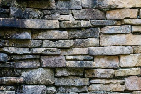 Close up of a brick-wall, texture background Stock Photos