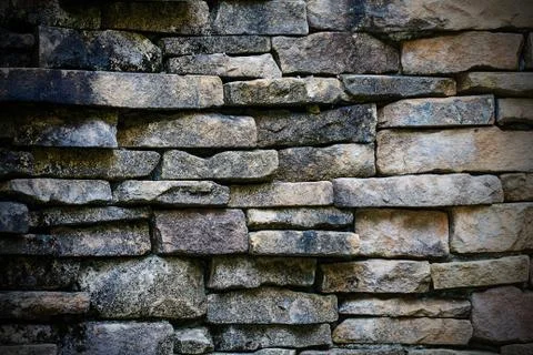 Close up of a brick-wall, texture background Stock Photos