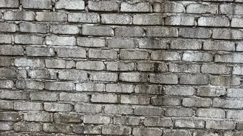 Close Up Brick Wall Texture Video Stock Footage 328983387