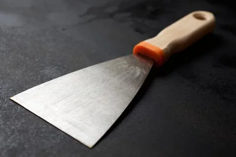 Close-up of a bricklayer's tool Stock Photos