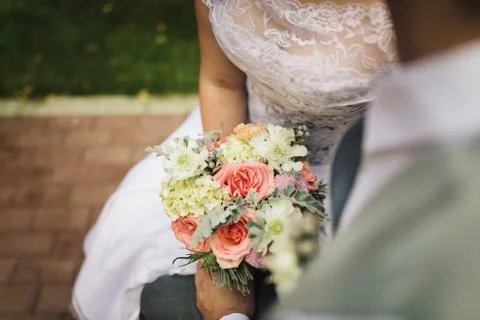 Close up of bride Stock Photos