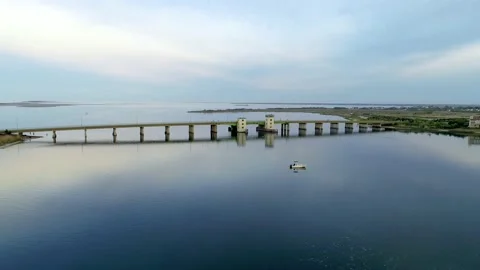 A close up of a bridge Video stock 155464322