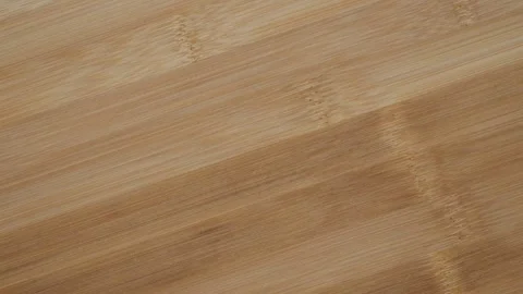 Close up brown bamboo wood pattern background. Top view. Rotation. Stop motion Stock Footage 275262027