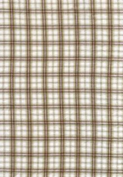Close-up of a brown checked cloth for background Stock Photos