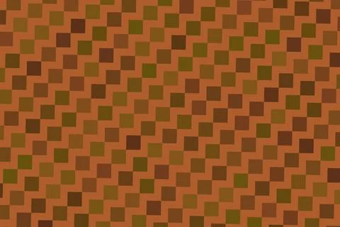Close-up of brown chocolate chips on a baking surface Stock Illustration