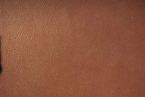 Close up of brown leather background or texture Stock Photos