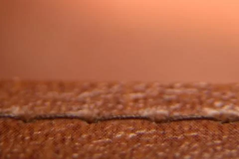 Close up of brown leather texture background macro photography Stock Photos