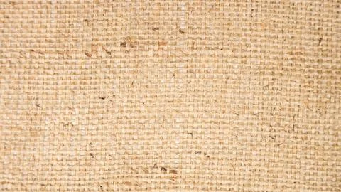 Close up of a brown sack for a background. Stock Photos