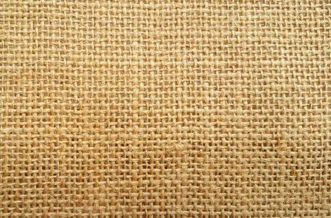 Close up of brown sackcloth texture for background Stock Photos