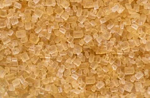 Close up brown  sugar background. Stock Photos