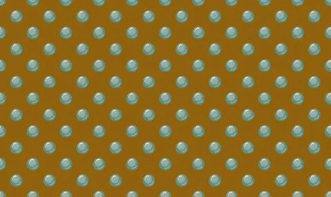 Close-up of brown surface with blue and white dots pattern Stock Illustration
