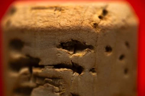 A close up of a brown surface Stock Photos