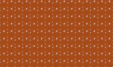 Close-up of brown surface with small white and yellow dots Stock Illustration