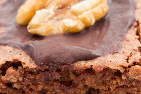 Close-up of a brownie Stock Photos