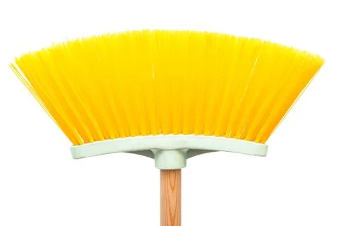 Close-up brush the floor Stock Photos