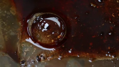 Close up of a bubble Stock Footage 83354850