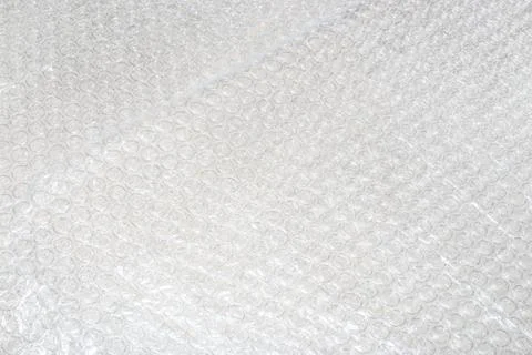 A close-up of bubble wrap, highlighting its texture and protective properties Stock-Fotos