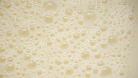 Close-up of bubbles in liquid. Stock Footage 254524540