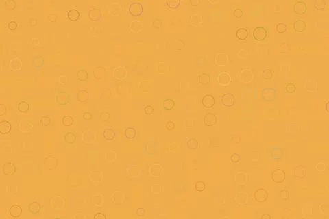 Close-up of bubbles on orange background with soft spots Stock Illustration