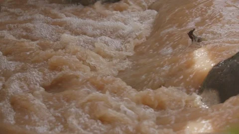 Close-up of bubbles in water splashing Stock Footage 292592771