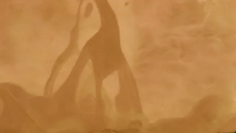 Close-up of a bubbling pool of molten steel Stock Footage 312273632