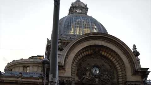 Close up Bucharest Old Town Stock footage of Building Stock Footage 272692454