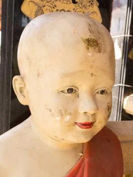 Close up buddha statue. Stock-Fotos