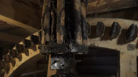 A close up of a building Video stock 131955472