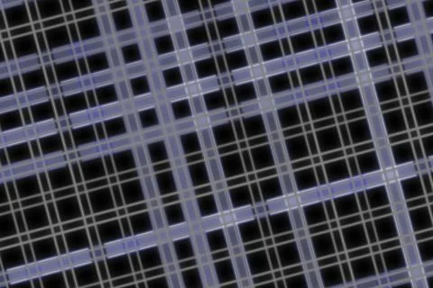 Close-up of a building under construction with metal framework Stock Illustration