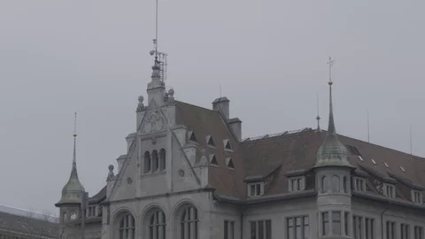 Close up of building, Zurich Stock Footage 74167856