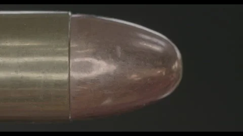 Close up of bullet. Stock Footage 130831899