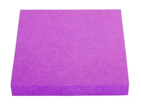 Close-up of a bundle of adhesive notes Foto stock