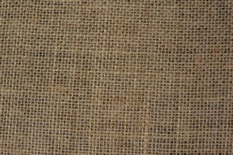 Close-up of burlap fabric texture Stock Photos