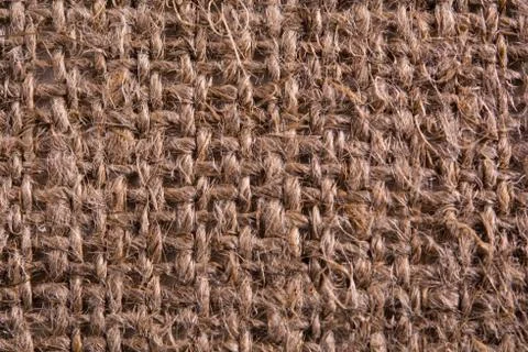 Close up of burlap texture Stock Photos