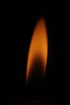 Close up of a burning candle Stock Photos