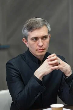 Close-up of a businessman Stock Photos