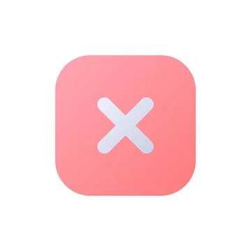 Close button pixel perfect flat gradient two-color ui icon 스톡 일러스트