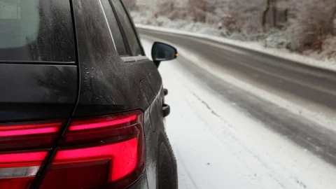 Close-up of a caar blinker 库存影片 71508052