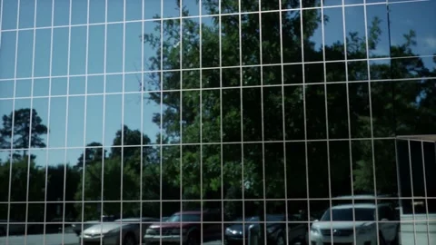 A close up of a cage Video stock 155220965