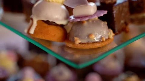 Close up  cakes Stock Footage 261151252